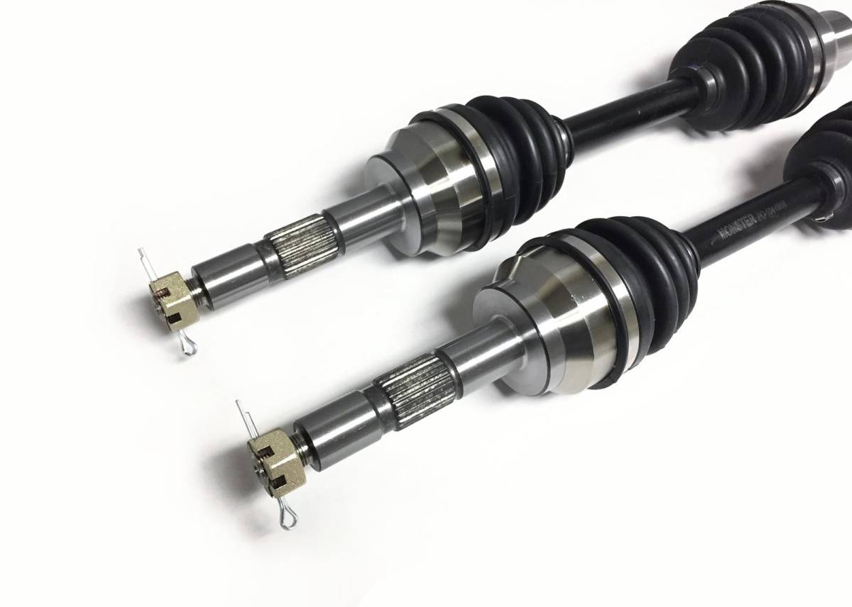 Upgraded Front CV Axle Pair for Polaris ATV UTV 1380063 1380066