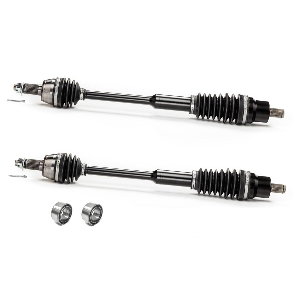 Monster Front Axle Pair with Bearings for Polaris Ranger & RZR 1332637 ...