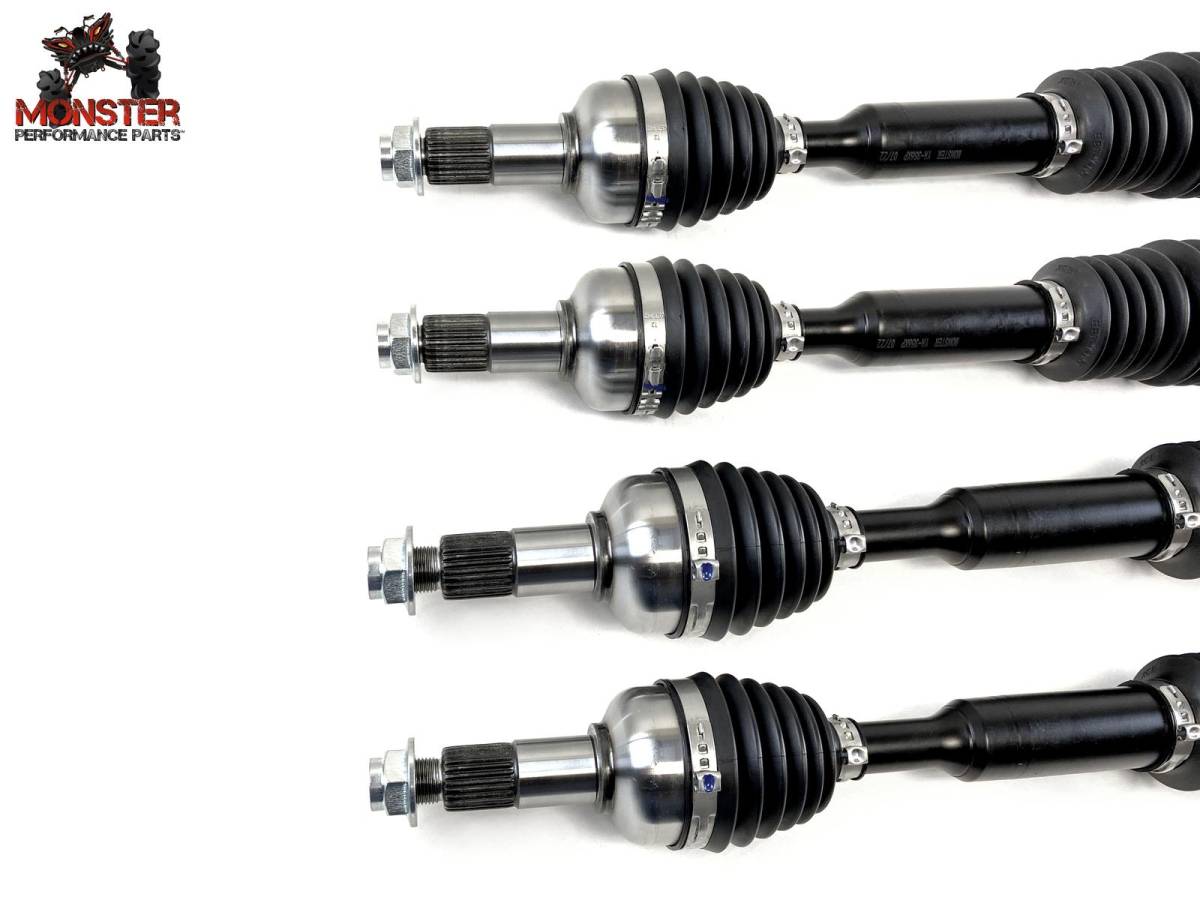 Monster Axles Full Set for Yamaha Grizzly 700 20162023, XP Series