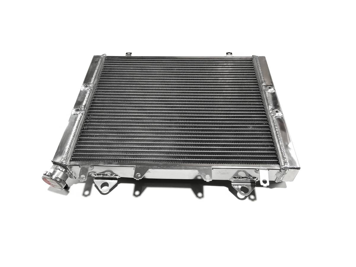 All-Aluminum Racing Radiator For Kawasaki Ninja 400 (2018-2023) – Replaces OEM 39061-0751