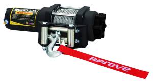 Aprove - Aprove 3500 LB Winch with Steel Cable and 4-Way Roller