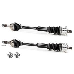 MONSTER AXLES - Monster Axles Rear Pair & Bearings for Can-Am Maverick XDS 1000 15-17, XP Series