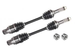 ATV Parts Connection - Rear Axle Pair with Bearings for Yamaha Grizzly 350 400 450 & Kodiak 400 450 4x4