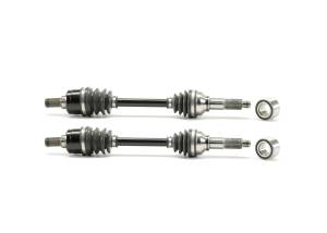 Caltric compatible with Rear Left Complete Cv Joint Axle Yamaha Grizzly 450 Yfm450Fg 4Wd 2007 2008 2009 2010 