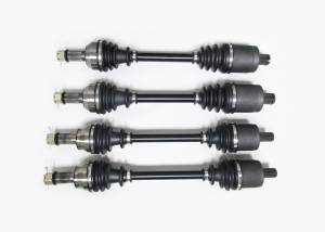 Complete Front &Rear Left &Right CV Joint Axles Set for Polaris RZR XP 900 11-14