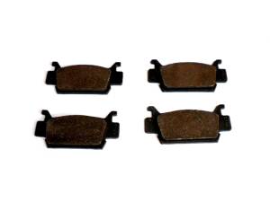Monster Performance Parts - Monster Front Brake Pad Set for Honda 06451-HP0-A01, 06451-HP0-A02