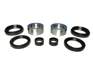 ATV Parts Connection - Pair of Front Wheel Bearing Kits for Honda 4x4 FourTrax 300 Rancher 350 400 420