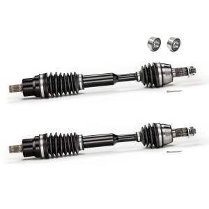 MONSTER AXLES - Monster Front Axle Pair with Bearings for Polaris RZR 570 800 08-21, XP Series