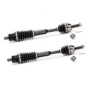 MONSTER AXLES - Monster Front Axle Pair with Bearings for Polaris Ranger 500 570 800, XP Series