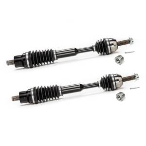 MONSTER AXLES - Monster Axles Front Pair with Bearings for Polaris Ranger UTV 1332690, XP Series