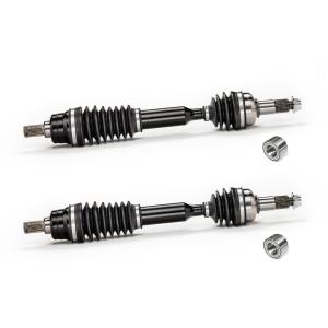 MONSTER AXLES - Monster Axles Rear Pair & Bearings for Yamaha Kodiak 450 700 & Grizzly 550 700