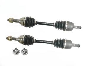 ATV Parts Connection - Front Axle Pair with Wheel Bearings for Kawasaki Prairie 300 4x4 1999-2002