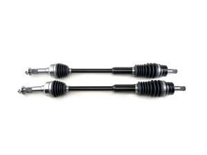 Monster Axles - Monster XP Series Front CV Axles for Yamaha 2HC-2518F-01-00 Left & Right Telescoping Built Tough 4340 Chromoly Steel Direct Fit Factory Length with 4" of Travel