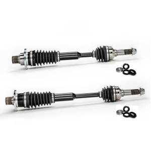 MONSTER AXLES - Monster Axles Rear Pair with Bearing Kits for Yamaha Rhino 700 08-13, XP Series