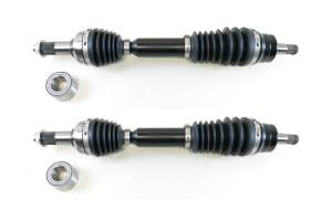MONSTER AXLES - Monster Axles Front Pair & Bearings for Yamaha Grizzly 550 700 & Kodiak 450 700