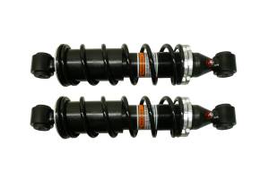 MONSTER AXLES - Monster Rear Gas Shocks for Kawasaki Diesel Mule 2510, 3010, 4010 00-13, Red