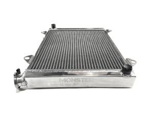 MONSTER AXLES - Monster Performance Parts Radiator for Kawasaki Teryx UTV, 39061-0568, Aluminum