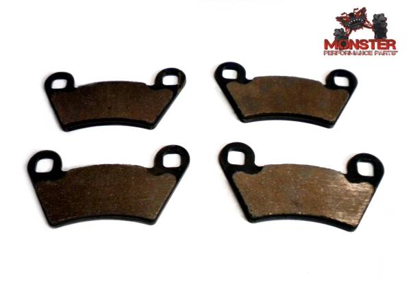 Monster Performance Parts - Monster Brakes Pair of Brake Pads replacement for Polaris 2202413, 2202097