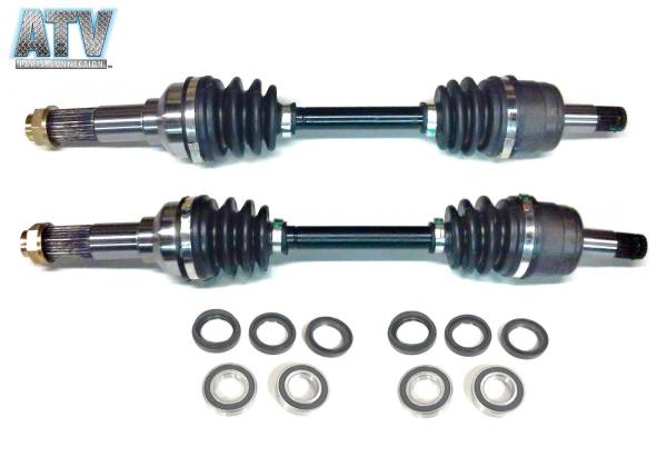 ATV Parts Connection - Front Axles & Bearing Kits for Yamaha Big Bear 400 & Grizzly 350 450 IRS 07-11