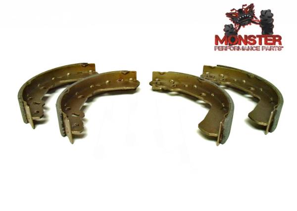 Monster Performance Parts - Monster Set of Front Brake Shoes for Suzuki King Quad 300 1991-2001 4x4