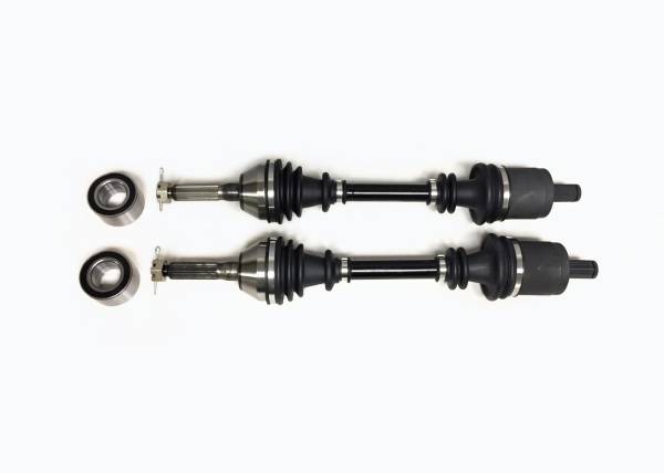 ATV Parts Connection - Front Axle Pair with Wheel Bearings for Polaris Sportsman 450 500 600 700 05-06
