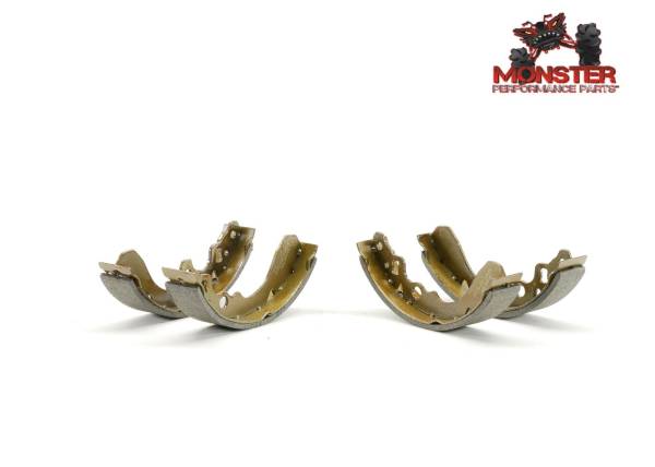 Monster Performance Parts - ATV Brake Shoes Suzuki 54410-19B00, 54400-19810, 54400-19830