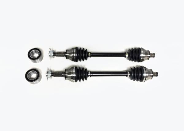 ATV Parts Connection - Rear Axle Pair with Wheel Bearings for Polaris Sportsman 300 400 & Hawkeye 300