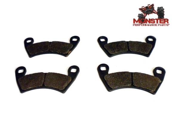 Monster Performance Parts - Rear Monster Brake Pads for Polaris Ranger & RZR 4x4 2203747, 2205949
