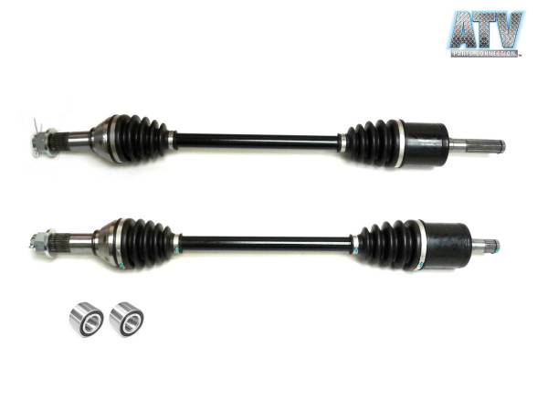 ATV Parts Connection - Front Axle Pair with Wheel Bearings for Can-Am Defender HD5 HD8 HD10 2016-2021