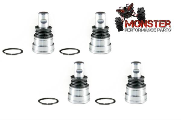MONSTER AXLES - Monster Ball Joint Set for Polaris RZR XP XP4 RS1 PRO Turbo 7081992, Heavy Duty