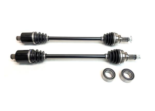ATV Parts Connection - Rear Axle Pair with Wheel Bearings for Polaris RZR XP Turbo 16-19 & RS1 18-21