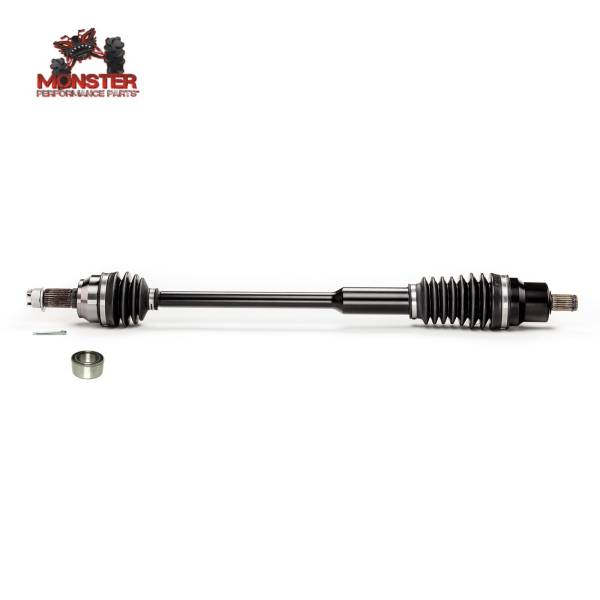 MONSTER AXLES - Monster Front Axle & Wheel Bearing for Polaris RZR XP XP4 1000 14-17, XP Series