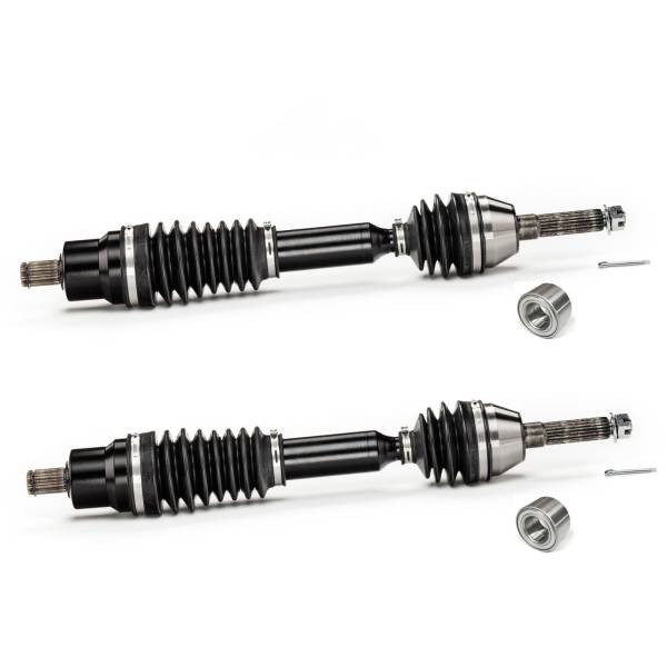 MONSTER AXLES - Monster XP Front Axle Pair with Bearings for Polaris Sportsman 400 500 700 800