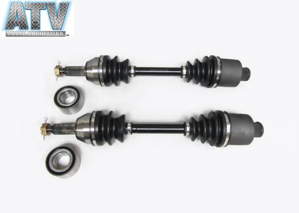 ATV Parts Connection - Rear Axle Pair with Wheel Bearings for Polaris Sportsman 700 2002