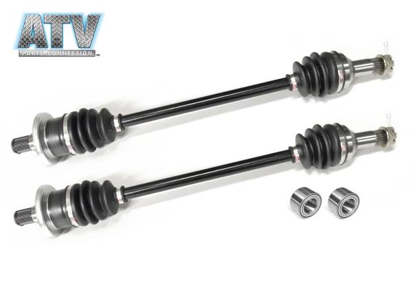 ATV Parts Connection - Rear Axle Pair with Wheel Bearings for Arctic Cat Prowler 550 650 700 1000