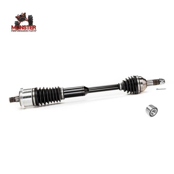 MONSTER AXLES - Monster Rear Axle with Bearing for Can-Am Maverick XDS 1000 2015-2017, XP Series