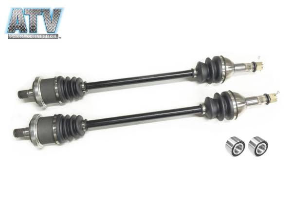 ATV Parts Connection - Rear Axle Pair with Wheel Bearings for Can-Am Maverick 1000 STD XRS 2013-2015