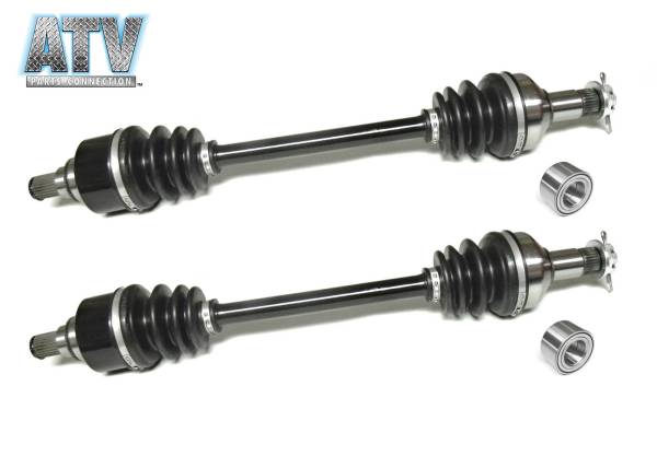 ATV Parts Connection - Front Axle Pair with Wheel Bearings for Arctic Cat Wildcat Trail 700 2014-2020