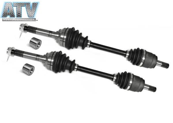ATV Parts Connection - Front Axle Pair with Wheel Bearings for Kawasaki Mule 610 & Mule SX 4x4 05-21