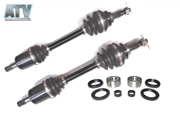 ATV Parts Connection - Front CV Axle Pair with Wheel Bearings for Honda Rincon 650 4x4 2003-2004