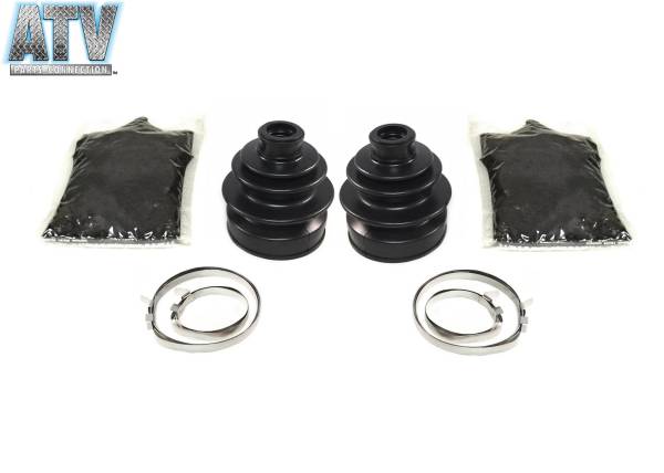 ATV Parts Connection - Pair of Front Outer CV Boot Kits for Polaris Trail Boss 250 4x4 1987-1989