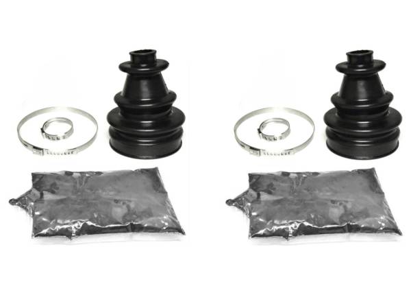 ATV Parts Connection - Pair of Rear Outer CV Boot Kits for Polaris Outlaw 500 & 525 IRS 2006-2011 ATV