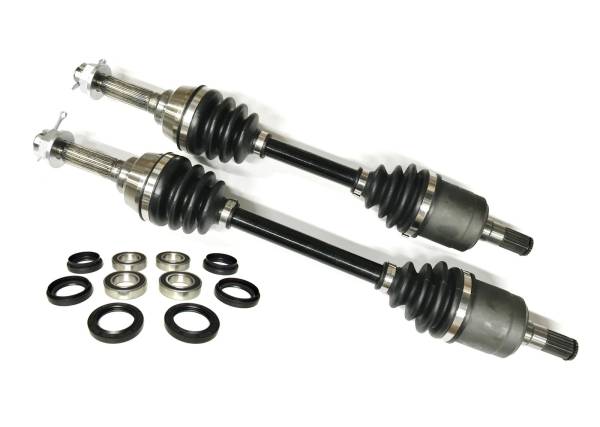 ATV Parts Connection - Front CV Axle Pair with Wheel Bearing Kits for Suzuki King Quad 400 2008-2021
