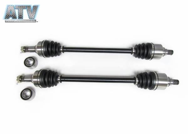 ATV Parts Connection - Front Axle Pair with Wheel Bearings for Arctic Cat Wildcat Sport 700 2015-2019