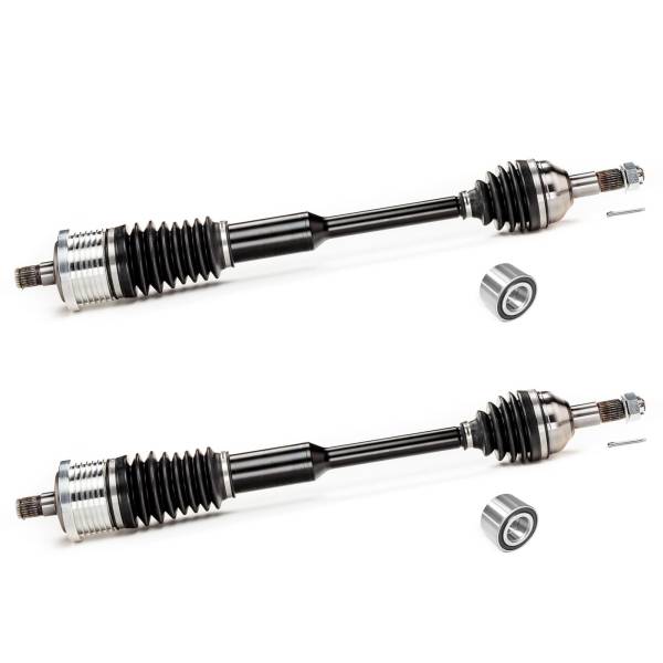 MONSTER AXLES - Monster Rear Axle Pair with Bearings for Can-Am Maverick 1000 13-15, XP Series