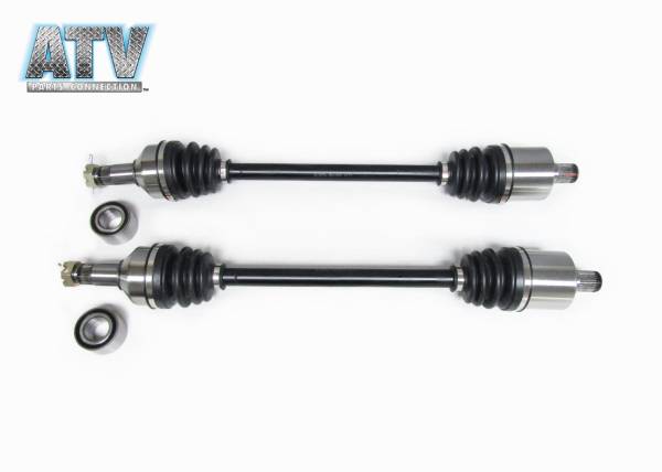 ATV Parts Connection - Rear Axle Pair with Wheel Bearings for Arctic Cat Wildcat Sport 700 2015-2019
