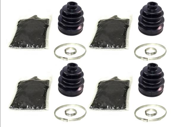 ATV Parts Connection - Set of 4 Outer CV Boot Kits for Suzuki King Quad EPS 500 & EPS 750 2009-2021