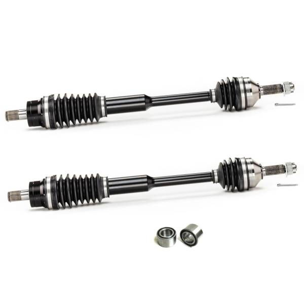 MONSTER AXLES - Monster Front Axle Pair with Bearings for Kawasaki Teryx 750 08-13, XP Series