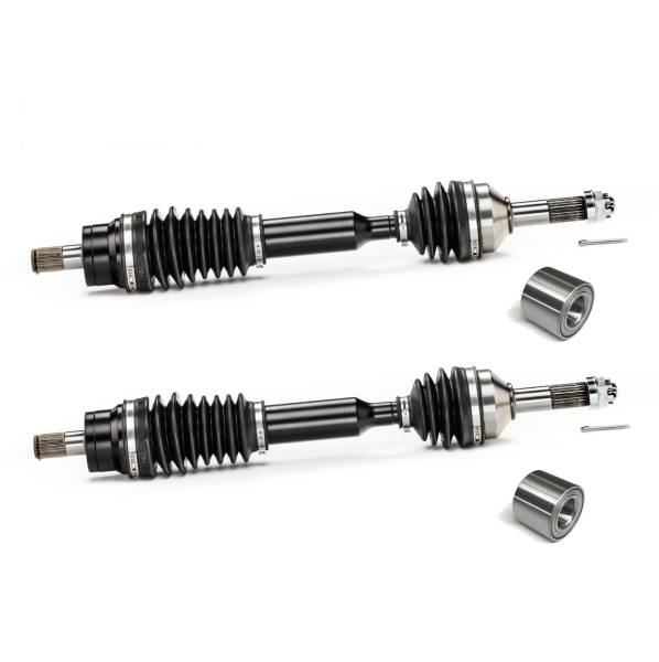 MONSTER AXLES - Monster Axles Rear Axle Pair with Bearings for Kawasaki Brute Force 650i & 750i