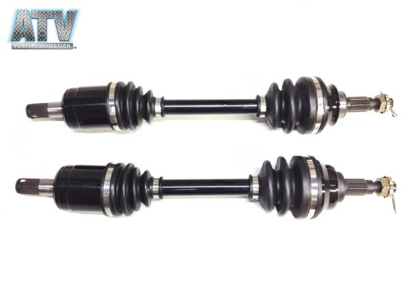 ATV Parts Connection - Front Axle Pair with Wheel Bearing Kits for Honda Rubicon 500 4x4 2001-2004